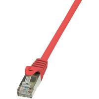 LogiLink Patchkabel CAT5e F/UTP AWG26 0,25m rot