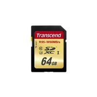 SD Card 64GB Transcend SDXC UHS-I U3 95/60 MB/s