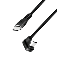 LogiLink CU0191 cable USB 2 m USB 2.0 USB C Negro