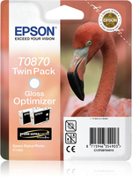 Epson Flamingo podwójne opakowanie Gloss Optimizer T0870 Ultra Gloss High-Gloss 2