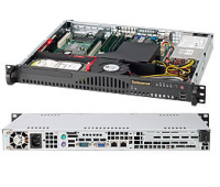 Supermicro SC512-203B Rack Zwart 200 W