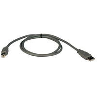 Tripp Lite U021-003 kabel USB 0,9 m USB 2.0 USB A USB B Szary