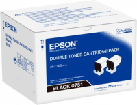 Epson Double Black Toner Cartridge Pack 2 x 7.3k