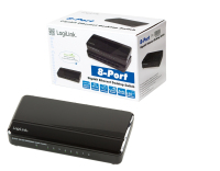 LogiLink NS0106 Netzwerk-Switch Unmanaged L2 Gigabit Ethernet (10/100/1000) Schwarz