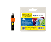 Jet Tec E80Y cartuccia d'inchiostro 1 pz Resa standard Giallo