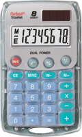 Rebell Starlet kalkulator Kieszeń Podstawowy kalkulator Przezroczysty