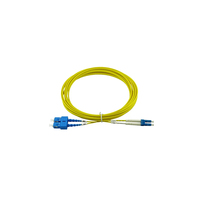 BlueOptics CAB-SMF-LC-SC-7.5-BO Glasfaserkabel 7,5 m 2x LC LC/APC G.657.A1 Gelb