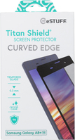 eSTUFF Samsung Galaxy A8+ (18) Curv B Doorzichtige schermbeschermer 1 stuk(s)
