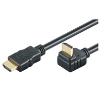 M-Cab HDMI Hi-Speed Kabel w/E - 270° - 4K/60Hz - 2.0m - schwarz