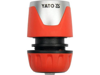 Yato YT-99803 water hose fitting Hose connector ABS, Polyoxymethylene (POM), Polypropylene (PP), Thermoplastic Rubber (TPR) Black, Orange, Silver 1 pc(s)