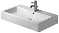 Duravit 0454800027 Waschbecken für Badezimmer Keramik Aufsatzwanne