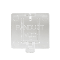 Panduit MDC-C tapa conector eléctrico Blanco 100 pieza(s)