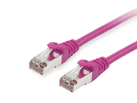 Equip 605553 cable de red Púrpura 0,25 m Cat6 S/FTP (S-STP)