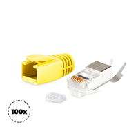 shiverpeaks BS72067-100Y Drahtverbinder RJ-45 Gelb