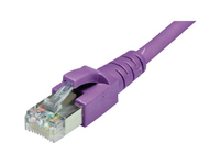 Dätwyler Cables 65385800DY Netzwerkkabel Violett 1 m Cat6a S/FTP (S-STP)