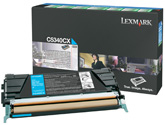Lexmark C534 kaseta z tonerem 1 szt. Oryginalny Cyjan