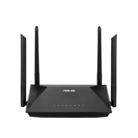 ASUS RT-AX1800U vezetéknélküli router Gigabit Ethernet Kétsávos (2,4 GHz / 5 GHz) Fekete