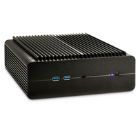 Inter-Tech IP-60 Small Form Factor (SFF) Fekete