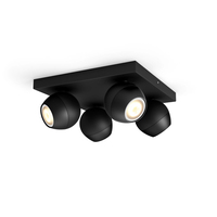 Philips Hue White ambience Buckram quadruple spotlight