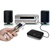 4smarts 465610 Kabellose Audio-Transmitter AUX + USB 8 m Schwarz, Grau
