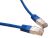 Cables Direct Cat5e, 0.5m networking cable Blue