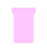 Nobo Bedruckbare T-Karten Größe 2, pink-Packung mit 20 Bögen