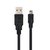 Nanocable 10.01.0403 cable USB 3 m USB 2.0 USB A Mini-USB B Negro
