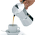 Kela 10590 Manuelle Kaffeemaschine Mokka-Kanne Aluminium
