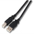 EFB Elektronik K5255SW.0,5 USB-kabel 0,5 m USB 2.0 USB A USB B Zwart