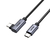 UNITEK C14123BK-1M kabel USB USB 2.0 USB C Czarny, Szary