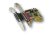 EXSYS EX-44012 2P PCI-Express Parallel card EPP/ECP with Moschip Chip-Set Schnittstellenkarte/Adapter