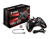 MSI FORCE GC20 Wired Pro Gaming Controller PC and Android 'PC and Android ready, adjustable D-Pad cover, Dual vibration motors, Ergonomic design, detachable cables'