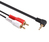 Maclean MCTV-824 kabel audio 1 m 2 x RCA 3.5mm Czarny, Czerwony, Biały