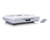 Lenco KCR-150 Falra szerelt Digitális Fehér