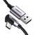 Ugreen 50941 USB-kabel 0,91 m USB 2.0 USB A USB C Zwart, Zilver