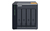 QNAP TL-D400S storage drive enclosure HDD/SSD enclosure Black, Grey 2.5/3.5"