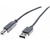 CUC Exertis Connect 532408 USB-kabel 1,8 m USB 2.0 USB A USB B Grijs