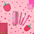 BIC Summer Pink Box Nero, Blu, Verde, Rosso Penna a sfera retrattile a clip 5 pz