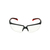 3M S2001SGAF-RED biztonsági szemellenző és szemüveg Védőszemüveg Műanyag Szürke, Vörös