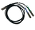 Nvidia 980-9I98I-00V002 InfiniBand/fibre optic cable 2 m QSFP56 2xQSFP56 Schwarz