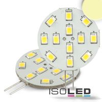 illustrazione di prodotto - G4 LED 12SMD :: 2 W :: bianco caldo :: pin laterale