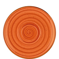 Aura Terracotta Gourmet Kombiuntertasse 19 cm, aus Porzellan