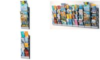 PAPERFLOW Porte-brochures mural Integral, DIN long, gris alu (74600063)