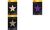 KLEIBER Etoile en sequins réversibles, violet-or (53500789)