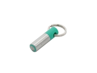 key for waiter-lock green, with fixed Number, shortened version (30mm)