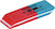 Gumka wielofunkcyjna DONAU, 57x19x8mm, 2szt., niebiesko-czerwona