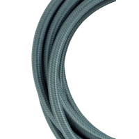 Textile Cable 2C 3M Grey