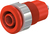 4 mm Sicherheitsbuchse rot SLB4-E