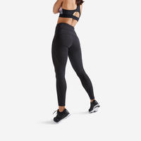 Women's Shaping Fitness Cardio High-waisted Leggings. Black - 2XL / W38 L31