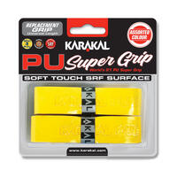 Super Pu Squash Grip Twin-pack - Yellow - One Size